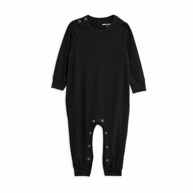 Mini Rodini vauvan haalari, musta - Jumpsuitit ja haalarit - mini19727 - 1