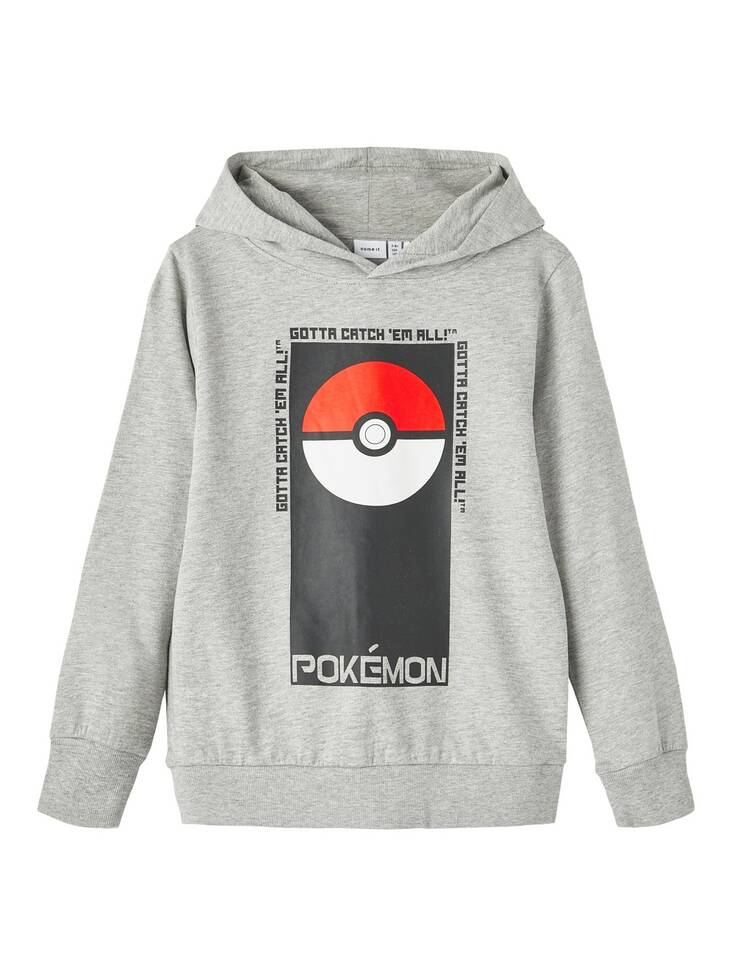 Name It Pokemon huppari, harmaa - Hupparit ja svetarit - name13219317 - 1