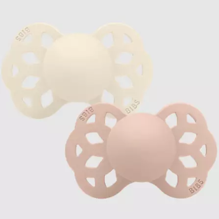 Bibs Infinity tutti 2kpl, ivory/blush - Tutit ja tuttinauhat - bibs265107 - 1