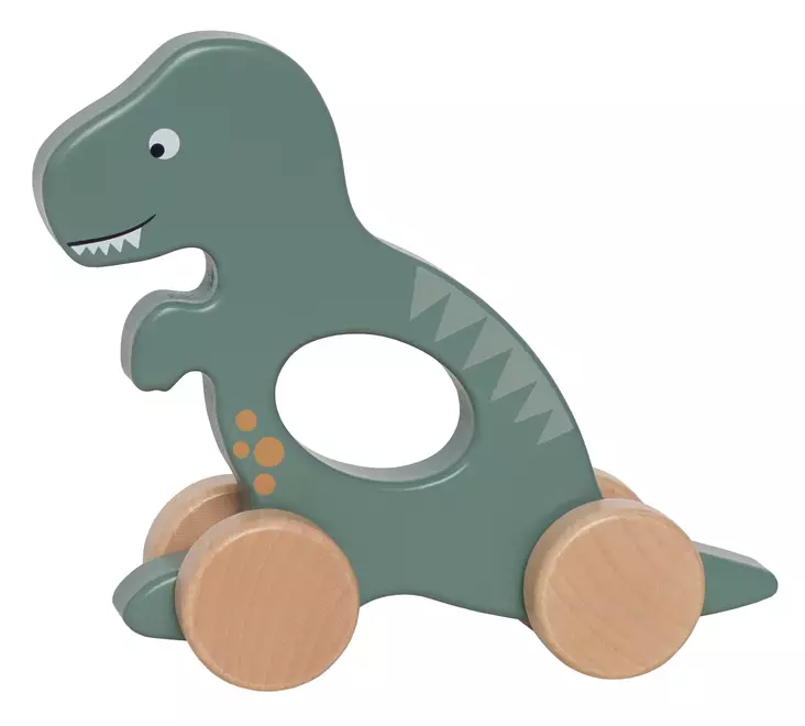 Jabadabado dinosaurus työntölelu - Puulelut - jaba010557 - 1