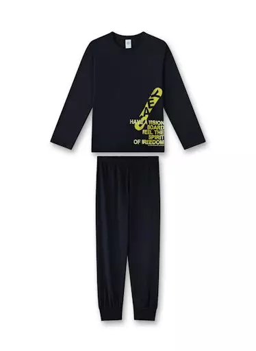 Sanetta lasten pyjama sininen - Yöasut - san245767 - 1