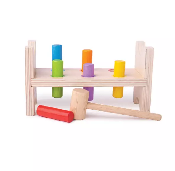 Bigjigs Hakkalelu - Aktiviteettilelut - BB097 - 1