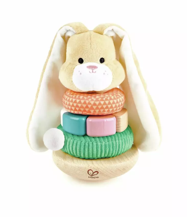 Hape vauvalelu, kasattava pupu - Vauvalelut - hape000107 - 1