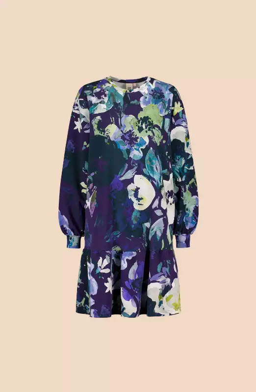 Kaiko aikuisten collegemekko, sin. kukka - Aikuisten mekot+haalarit - kaiko25577 - 1