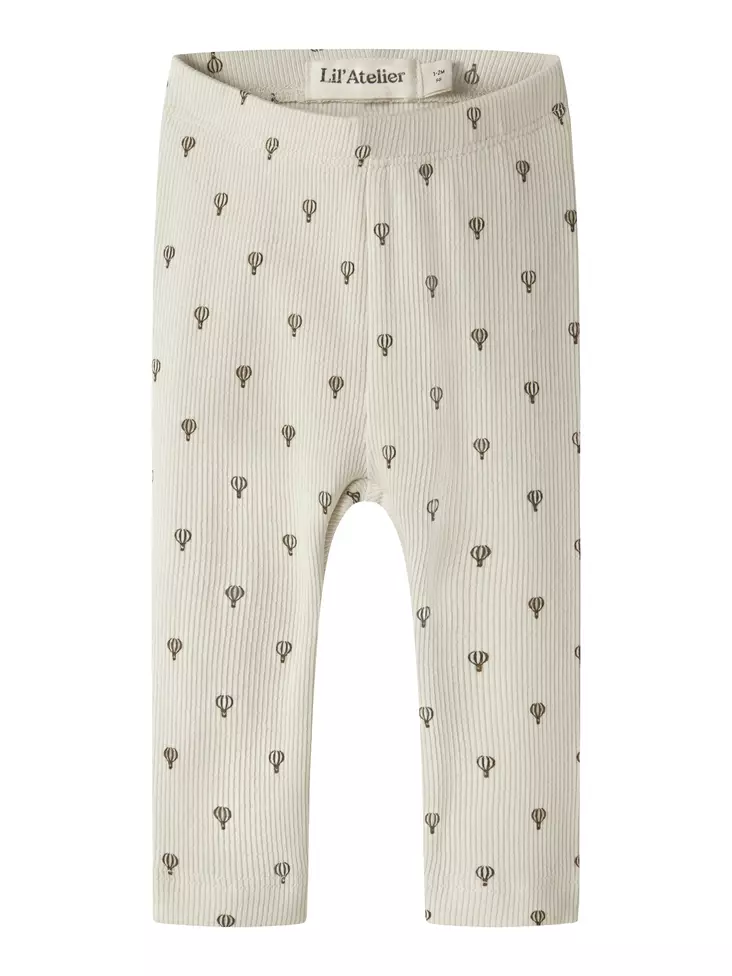 Lil'Atelier vauvan rib legginsit, kuumai - Legginsit - lil13258047 - 4