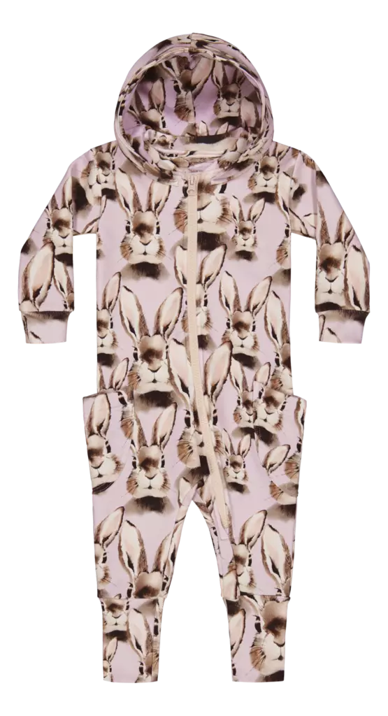 Metsola lasten jumpsuit, Pupu liila - Jumpsuitit ja haalarit - MET25S057 - 1