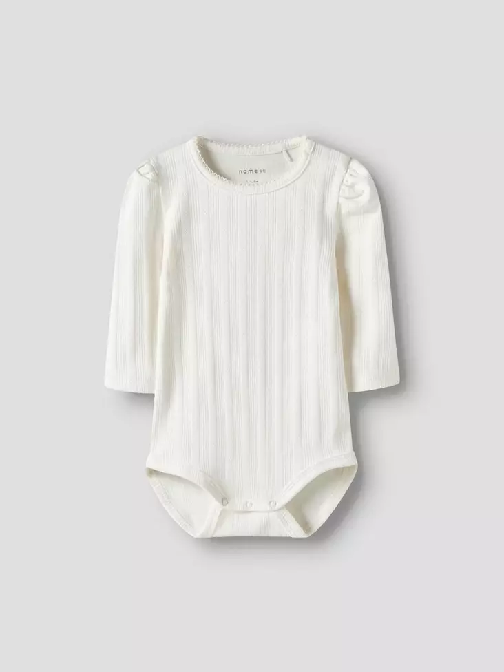 Name It vauvan body, valkoinen - Pitkähihaiset bodyt - name13251737 - 1