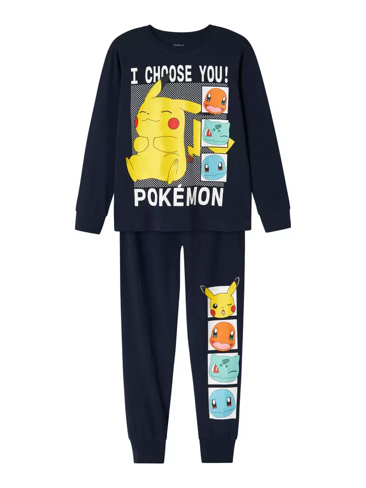 Name It lasten Pokemon pyjama, t.sininen - Yöasut - name13248217 - 1