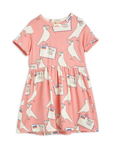 Mini Rodini lasten kyyhkyt lh mekko - Lyhythihaiset mekot - mr2325010928 - 1