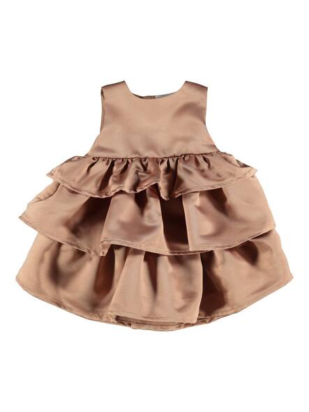 Name it lasten juhlamekko, vaal.ruskea - Lyhythihaiset mekot - name13195518 - 1