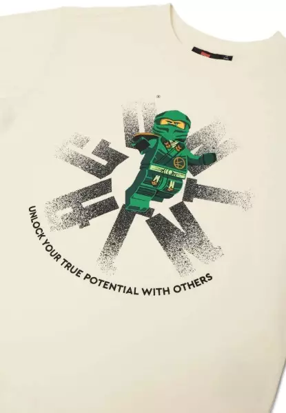 Lego lasten Ninjago T-paita, vaalea - T-paidat - lego892138 - 2