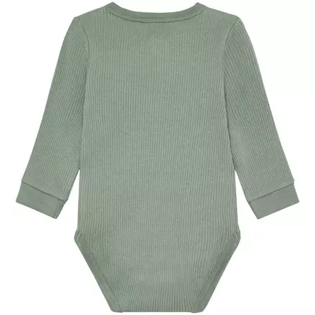 Minymo vauvan rib body, vihreä - Pitkähihaiset bodyt - mm11420598 - 2