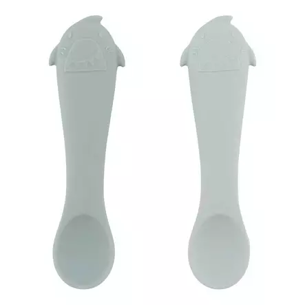 Trixie vauvan ensilusikka, sininen hai - Juomapullot, astiat ja aterimet - trixie96768 - 1