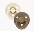 Bibs Colour tutti 2kpl, Ivory /Dark Oak - Tutit ja tuttinauhat - bibs110358 - 1