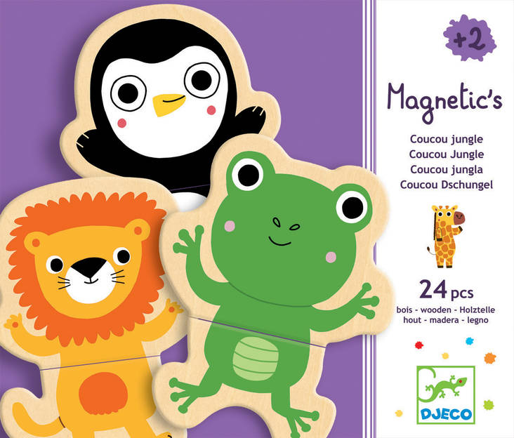 Djeco magneetti palapeli, Coucou - Pelit ja palapelit - DJ03118 - 1