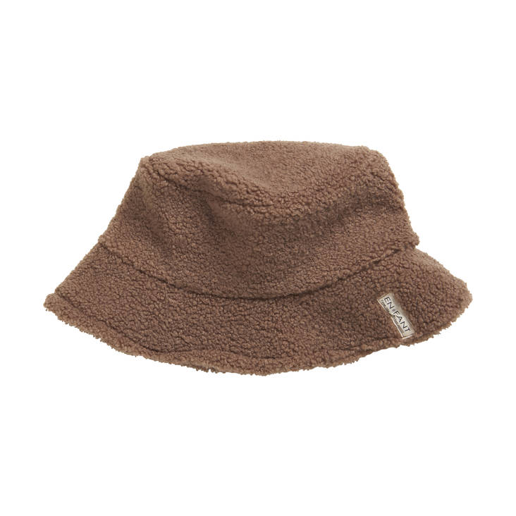 En Fant lasten pörrö hattu, ruskea - Talvipäähineet - enf230258 - 1
