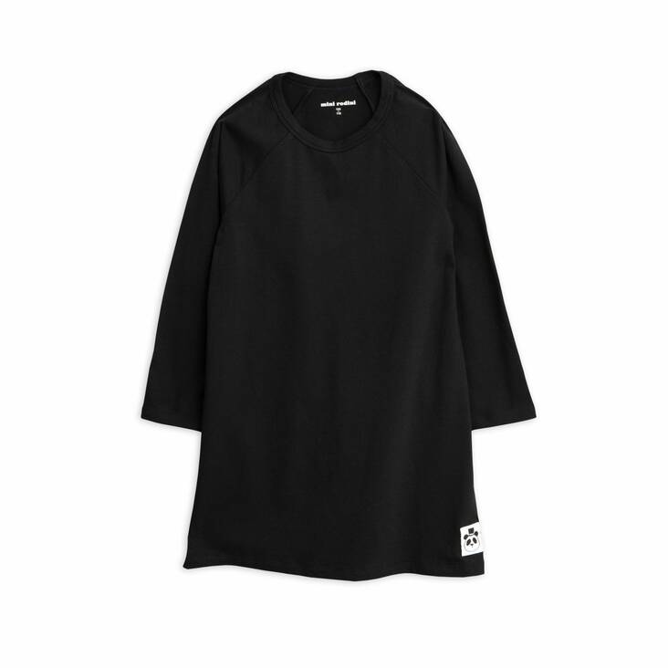 Mini Rodini lasten mekko, musta - Pitkähihaiset mekot - mini19728 - 1