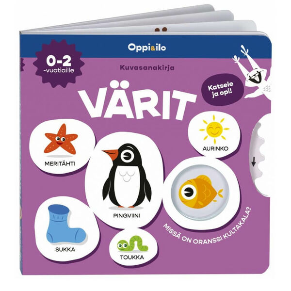 Oppi & ilo Katsele ja opi värit - Kirjat - WS601428 - 1