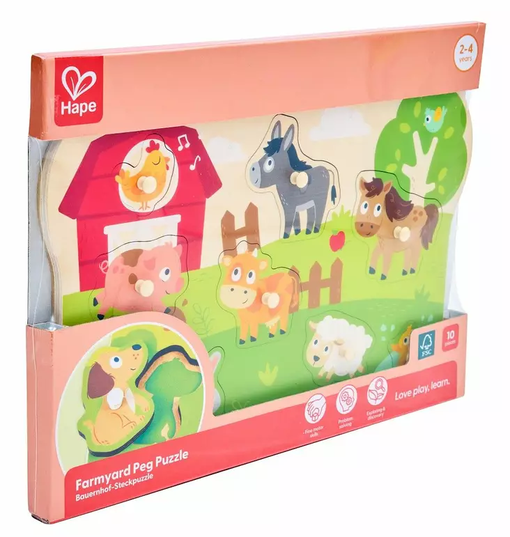 Hape nuppipalapeli - Pelit ja palapelit - hape041458 - 1