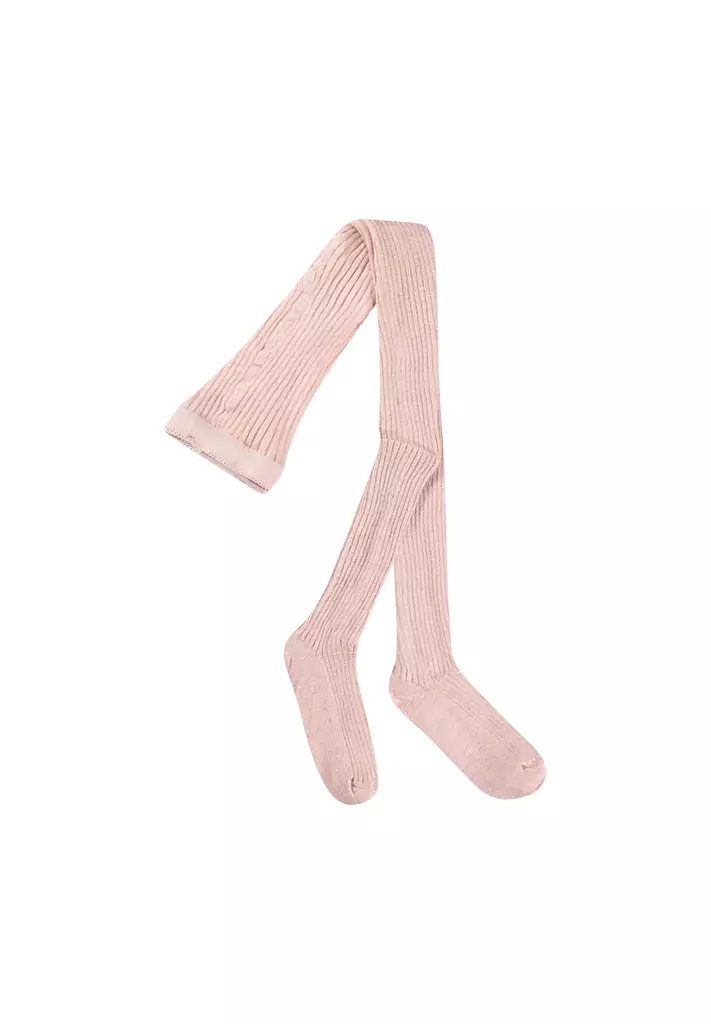 Molo lasten rib sukkahousut, petal blush - Sukkahousut - molo26g2028058 - 1