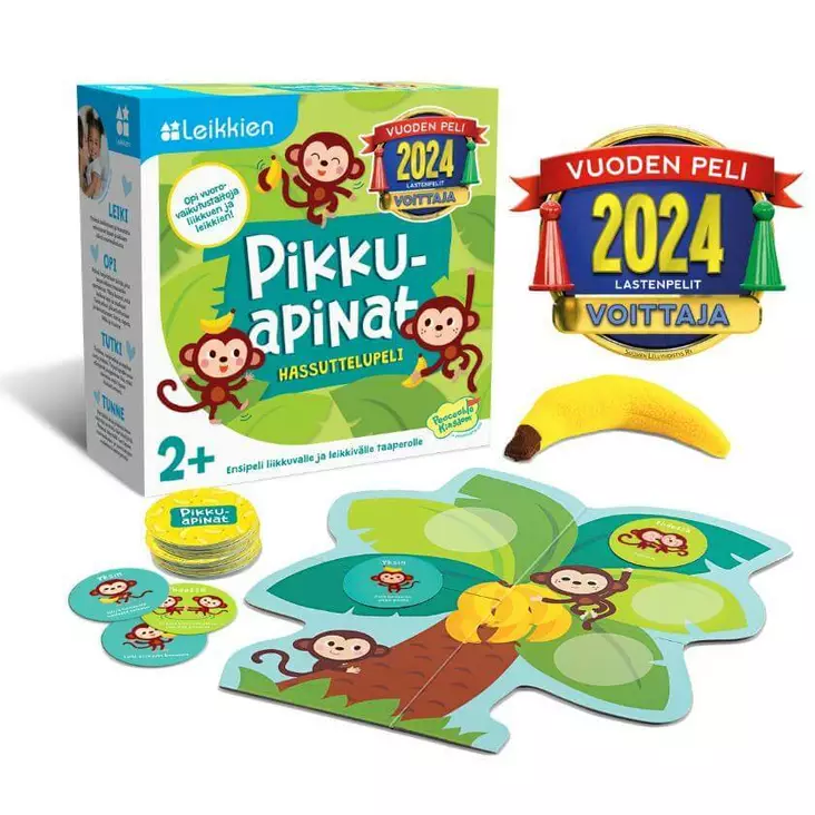 Leikkien Pikkuapinat lasten peli - Pelit ja palapelit - L30038 - 4
