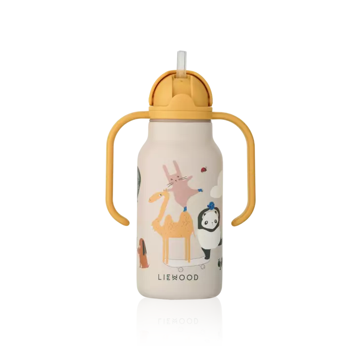 Liewood termosjuomapullo, keltainen - Juomapullot, astiat ja aterimet - LW19618 - 1