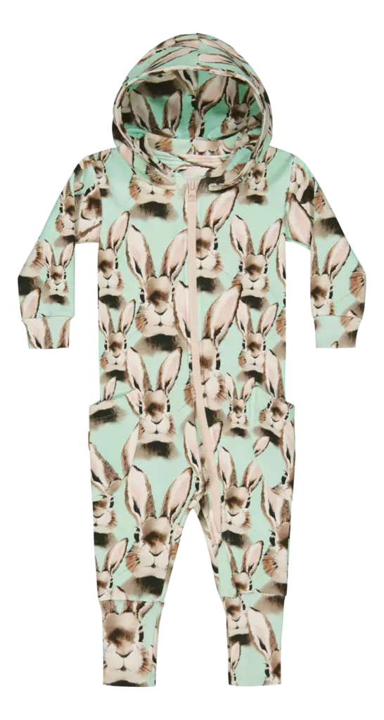 Metsola lasten jumpsuit, Pupu turkoosi - Jumpsuitit ja haalarit - MET25S058 - 1