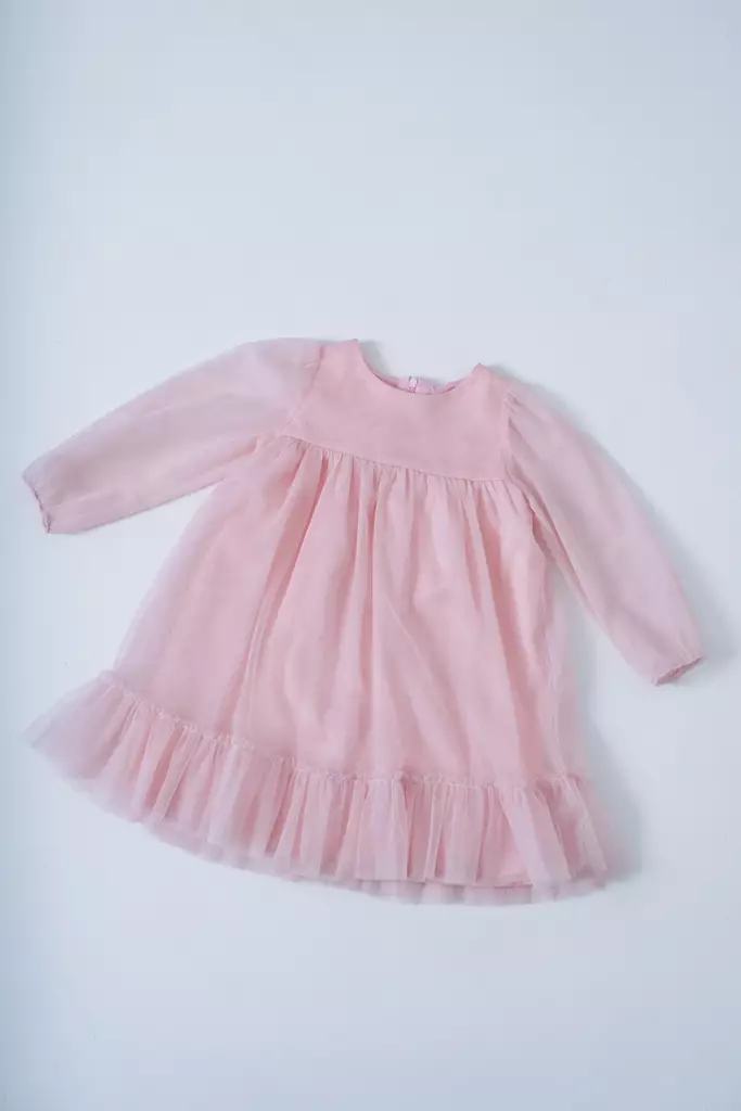 Mingnelin lasten tyllimekko, Tulle - Pitkähihaiset mekot - ming2568 - 1