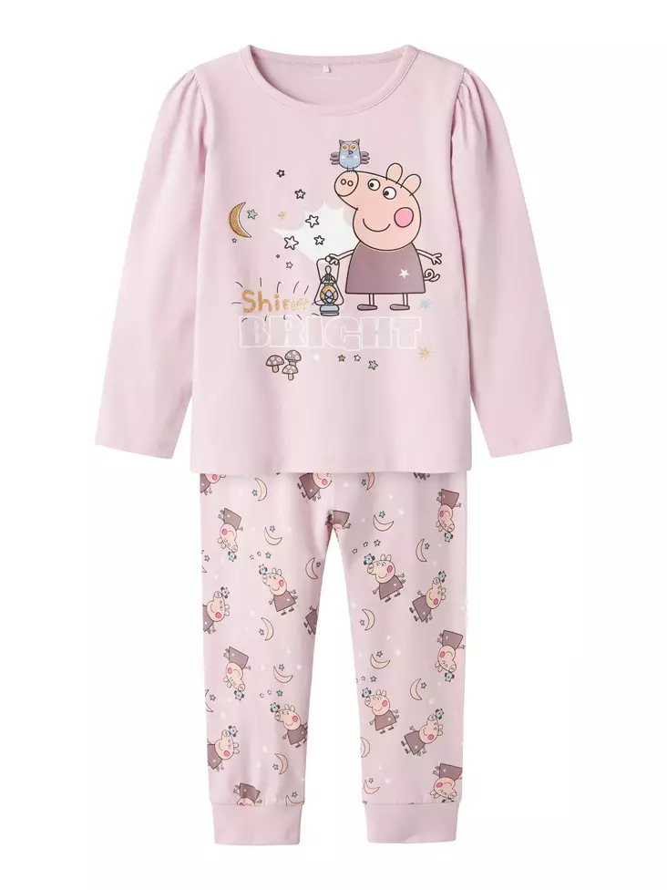 Name It lasten Pipsa Possu pyjama, v.pun - Yöasut - name13239088 - 1