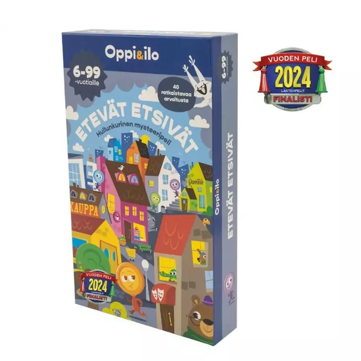 Oppi & ilo Etevät etsivät -lautapeli - Pelit ja palapelit - WS965318 - 4