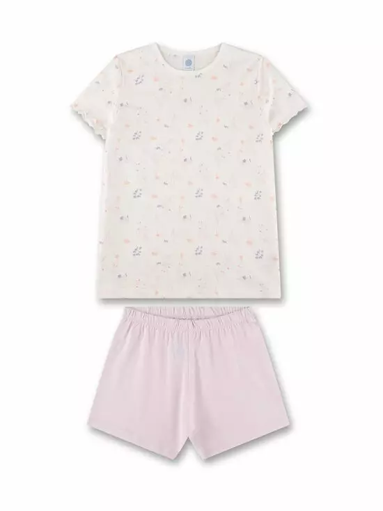 Sanetta lasten shortsi pyjama, kukka - Yöasut - sa245868 - 1