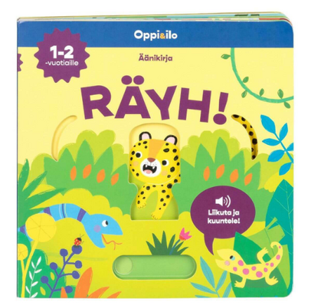 Oppi&Ilo Liikuta ja kuuntele RÄYH! - Kirjat - WS602239 - 1