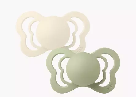 Bibs Couture tutti 2kpl, Ivory/Sage - Tutit ja tuttinauhat - bibs1800309 - 1