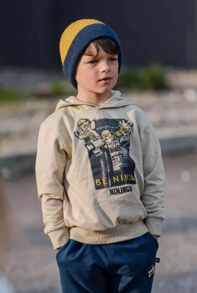 Lego lasten Ninjago huppari, beige - Hupparit ja svetarit - lego879159 - 2