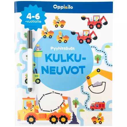 Oppi&ilo Pyyhittävät Kulkuneuvot - Kirjat - WS72969 - 1