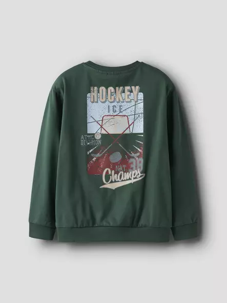 Name it collegepaita, jääkiekko vihreä - Collegepaidat - name13250419 - 2