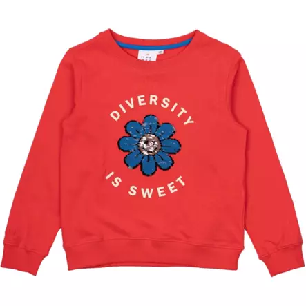 The New lasten collegepaita, punainen - Collegepaidat - tn6109 - 1