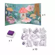 Djeco askartelupaketti Fluffy Box - Askartelu/Tarrat/Tatuoinnit - DJ09329 - 5