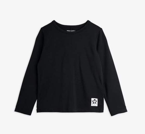 Mini Rodini lasten paita, musta - Pitkähihaiset paidat - mini7899 - 1