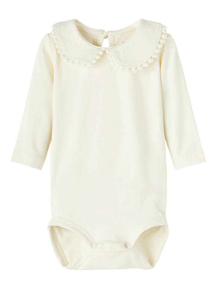 Name it vauvan body, luonnonvalkoinen - Pitkähihaiset bodyt - name13219769 - 1