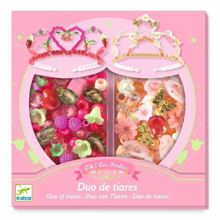 Djeco Tee se itse tiara helmiaskartelu - Askartelu/Tarrat/Tatuoinnit - DJ00039 - 1