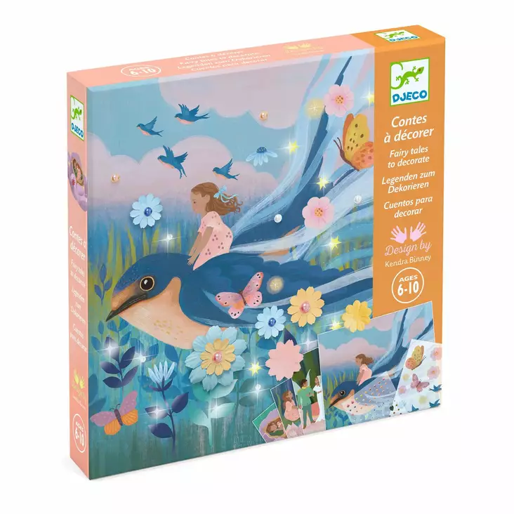 Djeco askartelupaketti Peukalo-Liisa - Askartelu/Tarrat/Tatuoinnit - DJ09429 - 1