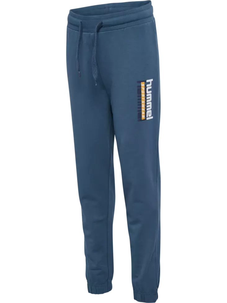 Hummel lasten collegehousut, sininen - College- ja trikoohousut - hml226149 - 1