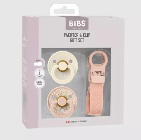 Bibs Colour tutti lahjapakkaus, roosa - Tutit ja tuttinauhat - bibs7500139 - 1
