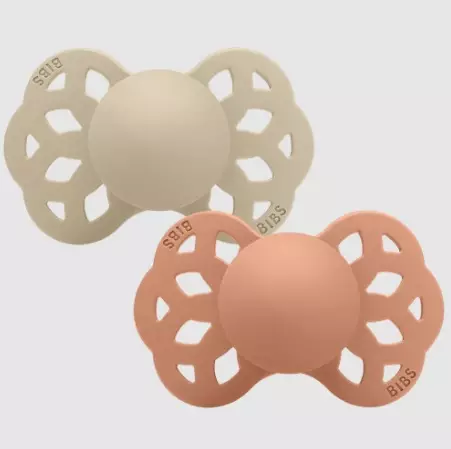 Bibs Infinity tutti 2kpl, vanilla/peach - Tutit ja tuttinauhat - bibs165109 - 1