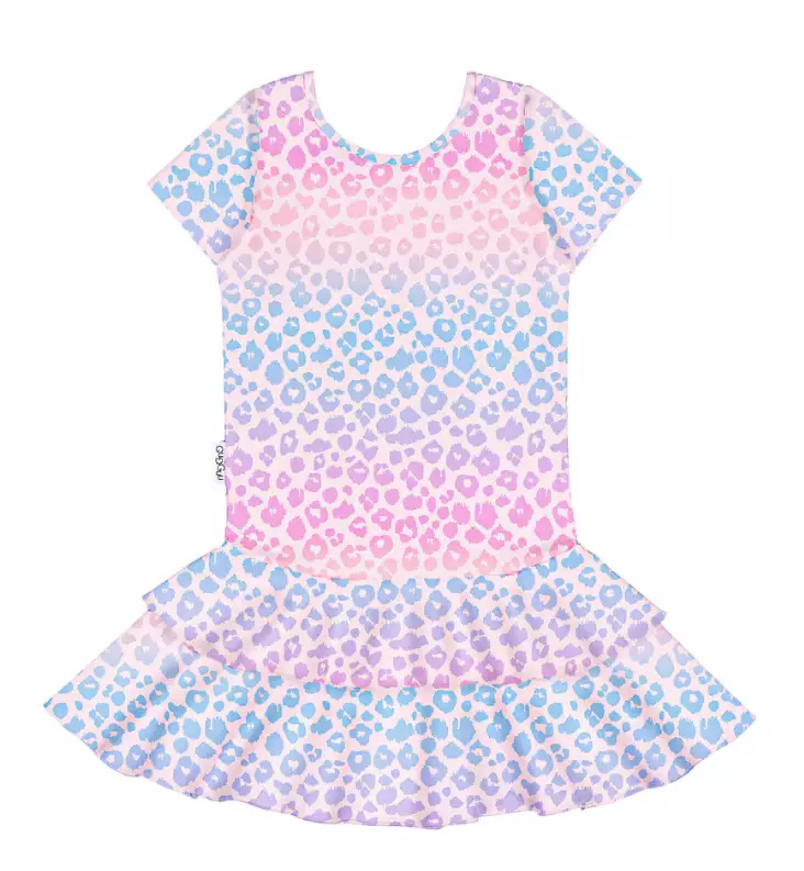 Gugguu lasten frillamekko, leo - Lyhythihaiset mekot - SS251P0219 - 1