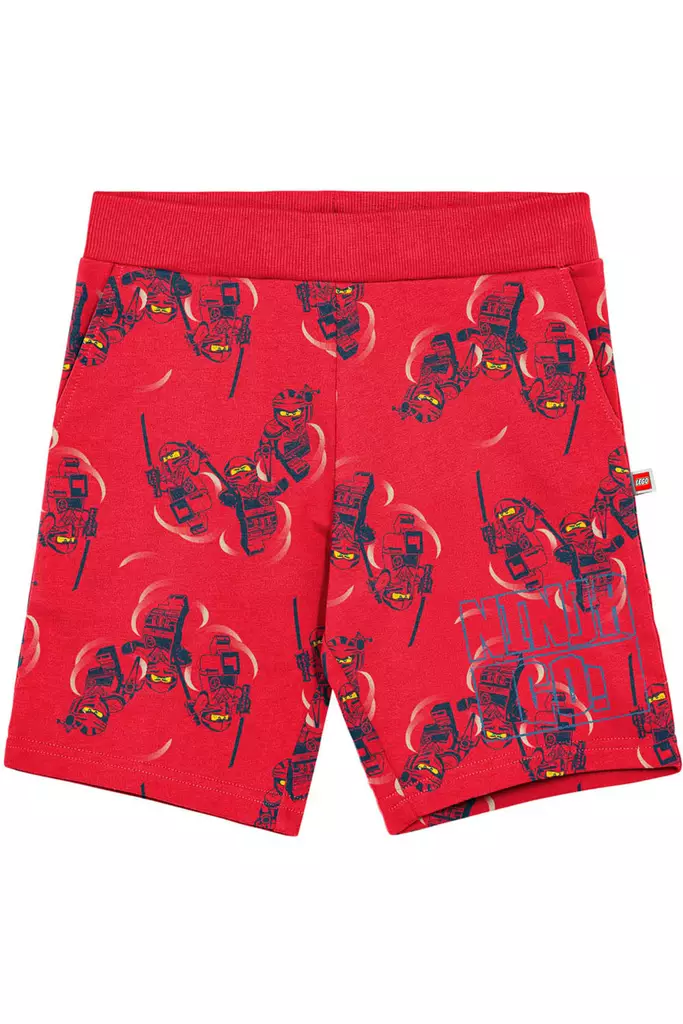 Lego Ninjago collegeshortsit punainen - Shortsit ja shortsihaalarit - lego1343349 - 1