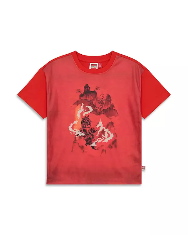 Lego Ninjago T-paita punainen - Hupparit ja svetarit - lego1316349 - 1