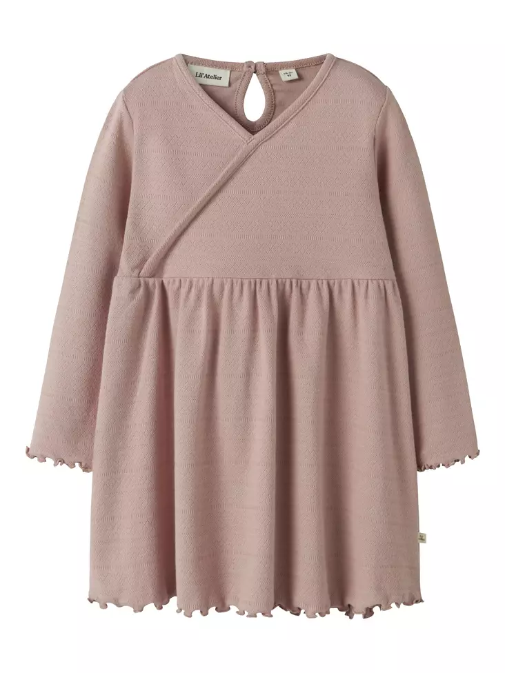 Lil'Atelier lasten mekko, roosa - Pitkähihaiset mekot - name13253519 - 5
