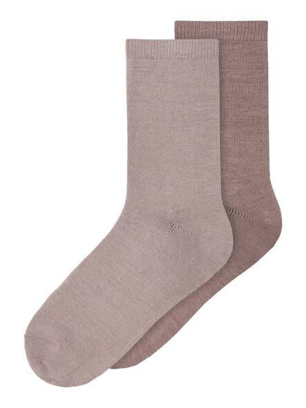 Name it lasten villasukat 2 paria, roosa - Sukat - name13216069a - 1